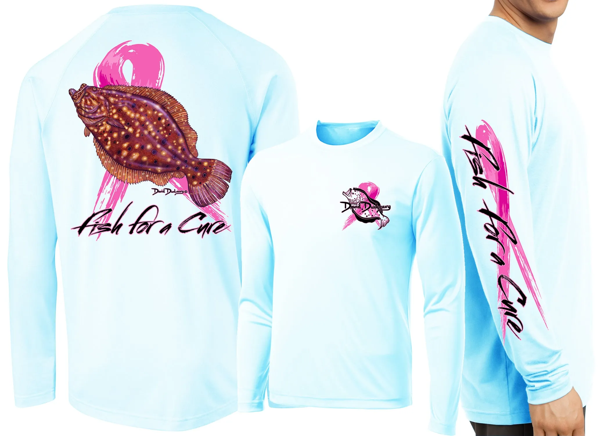 Men’s Performance Fish For A Cure Long Sleeve
