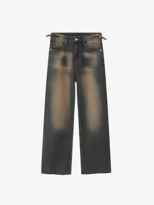 MEN'S RETRO RUSTED JEANS