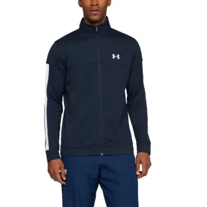 Men's UA Sportstyle Pique Jacket! Navy/White, Sz M!
