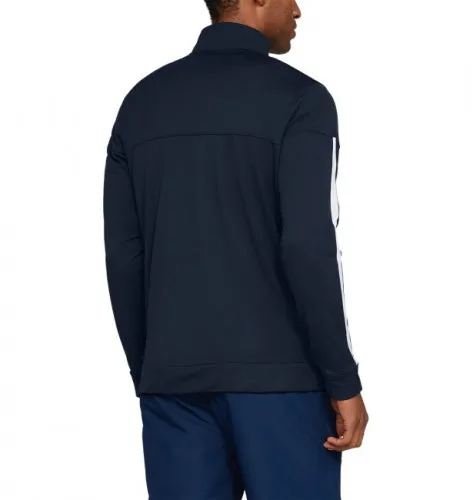 Men's UA Sportstyle Pique Jacket! Navy/White, Sz M!