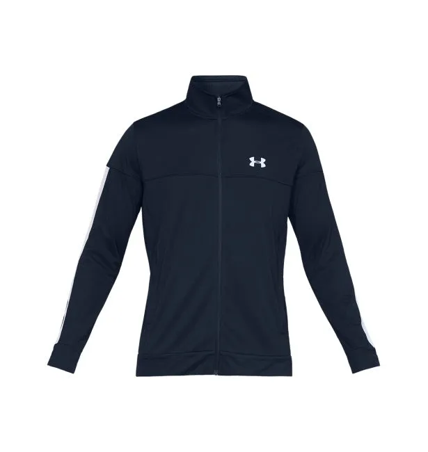 Men's UA Sportstyle Pique Jacket! Navy/White, Sz M!