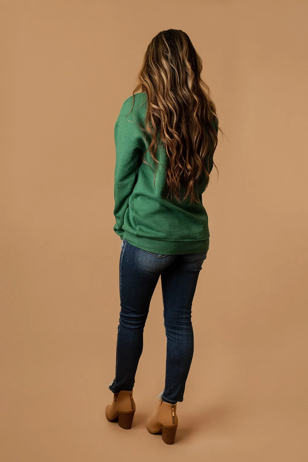 Merry Fleece Pullover (Red)