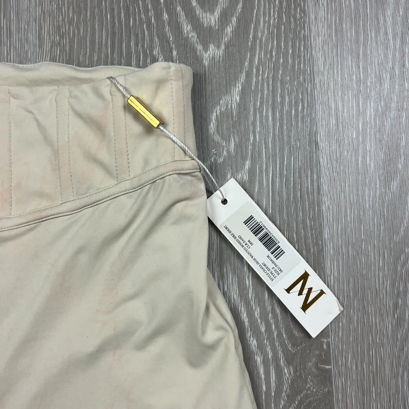Meshki Chaya High Waisted Boned Bike Short Size Small (New with marks)