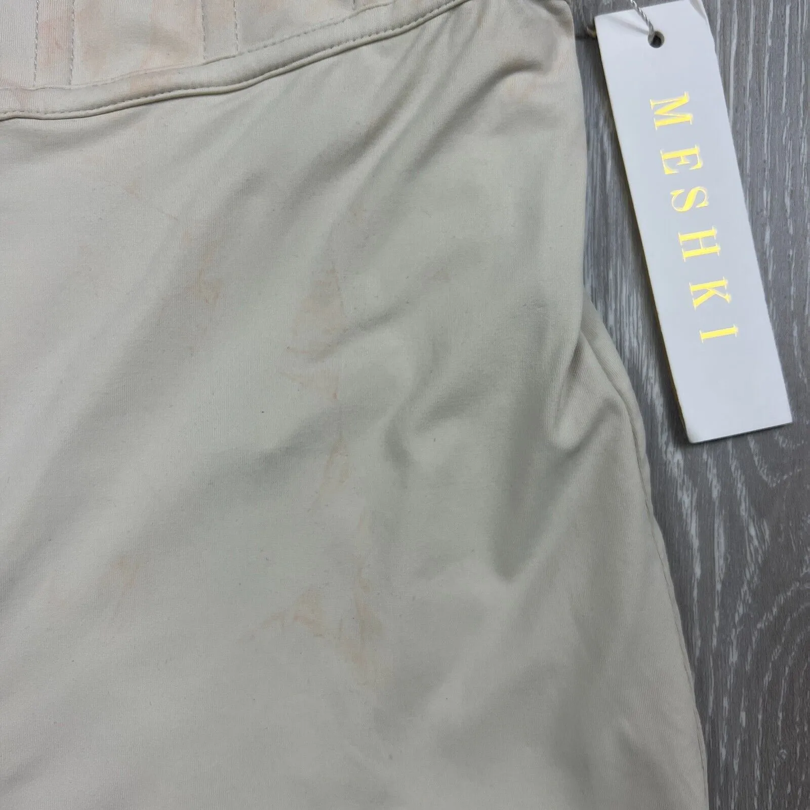 Meshki Chaya High Waisted Boned Bike Short Size Small (New with marks)