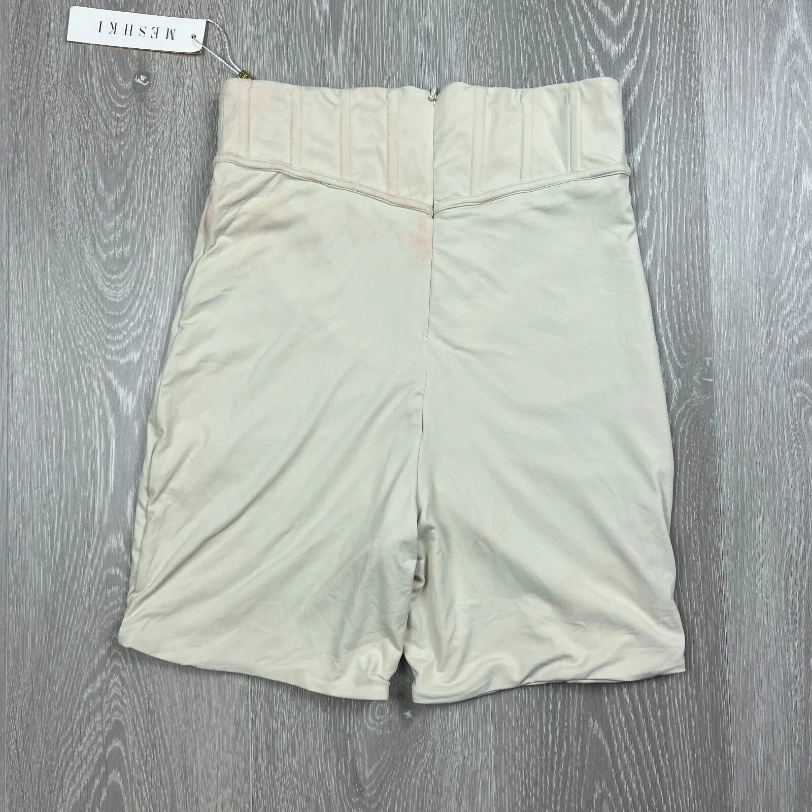Meshki Chaya High Waisted Boned Bike Short Size Small (New with marks)