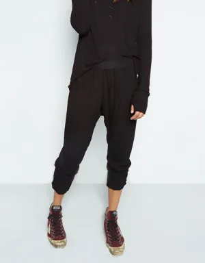 Michael Lauren Pablo Pant w/Shirring in Black