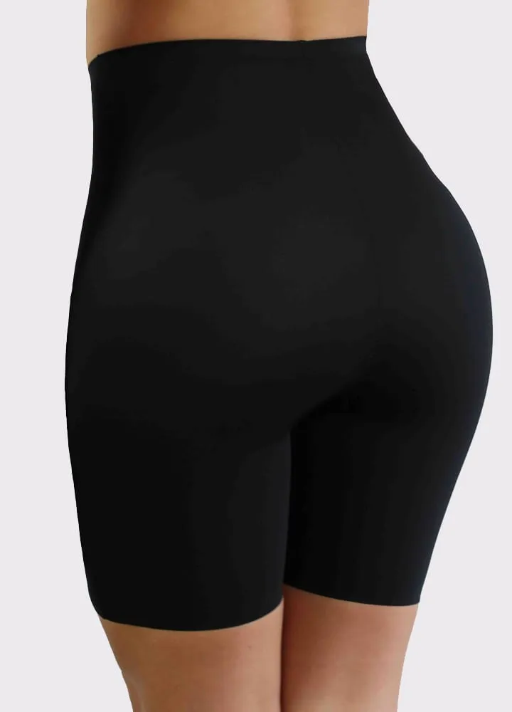 Microfiber Seamless Mid Thigh Shorts