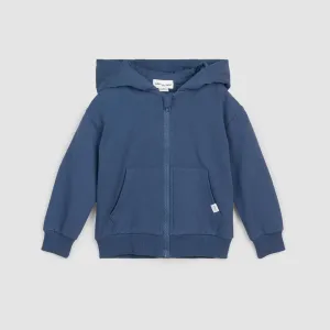 Miles The Label | Miles Blue Zip-Up Hoodie