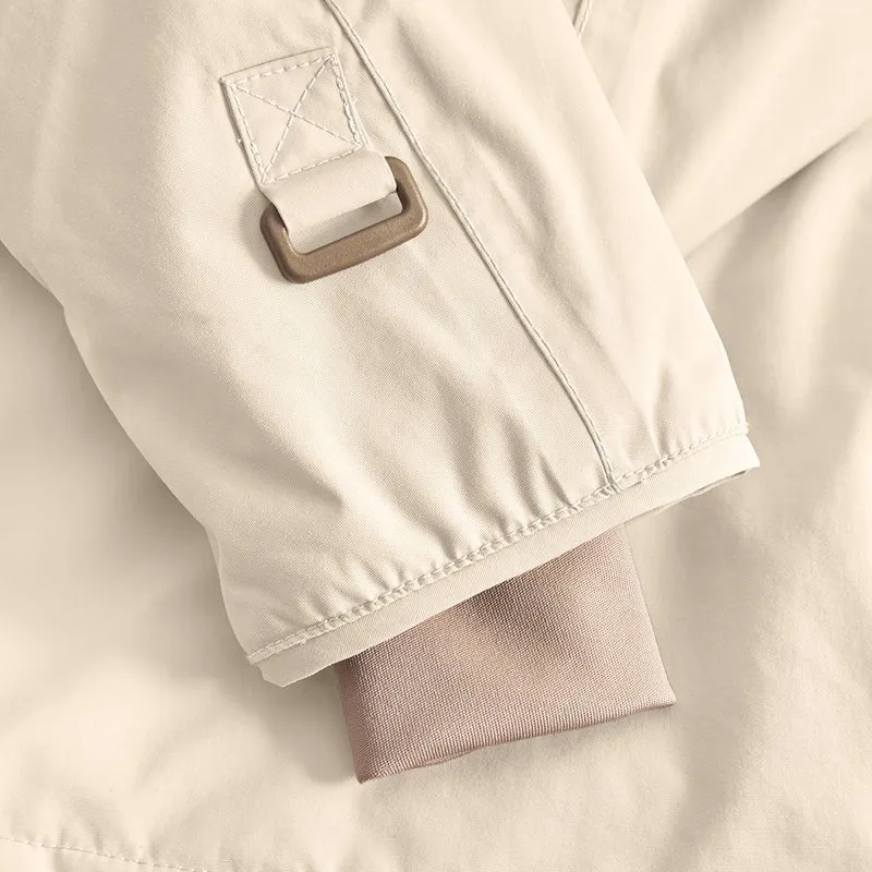 Mini A Ture - Wang fleece lined winter jacket - Angora cream