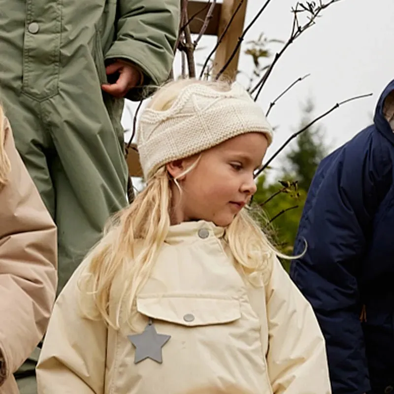 Mini A Ture - Wang fleece lined winter jacket - Angora cream