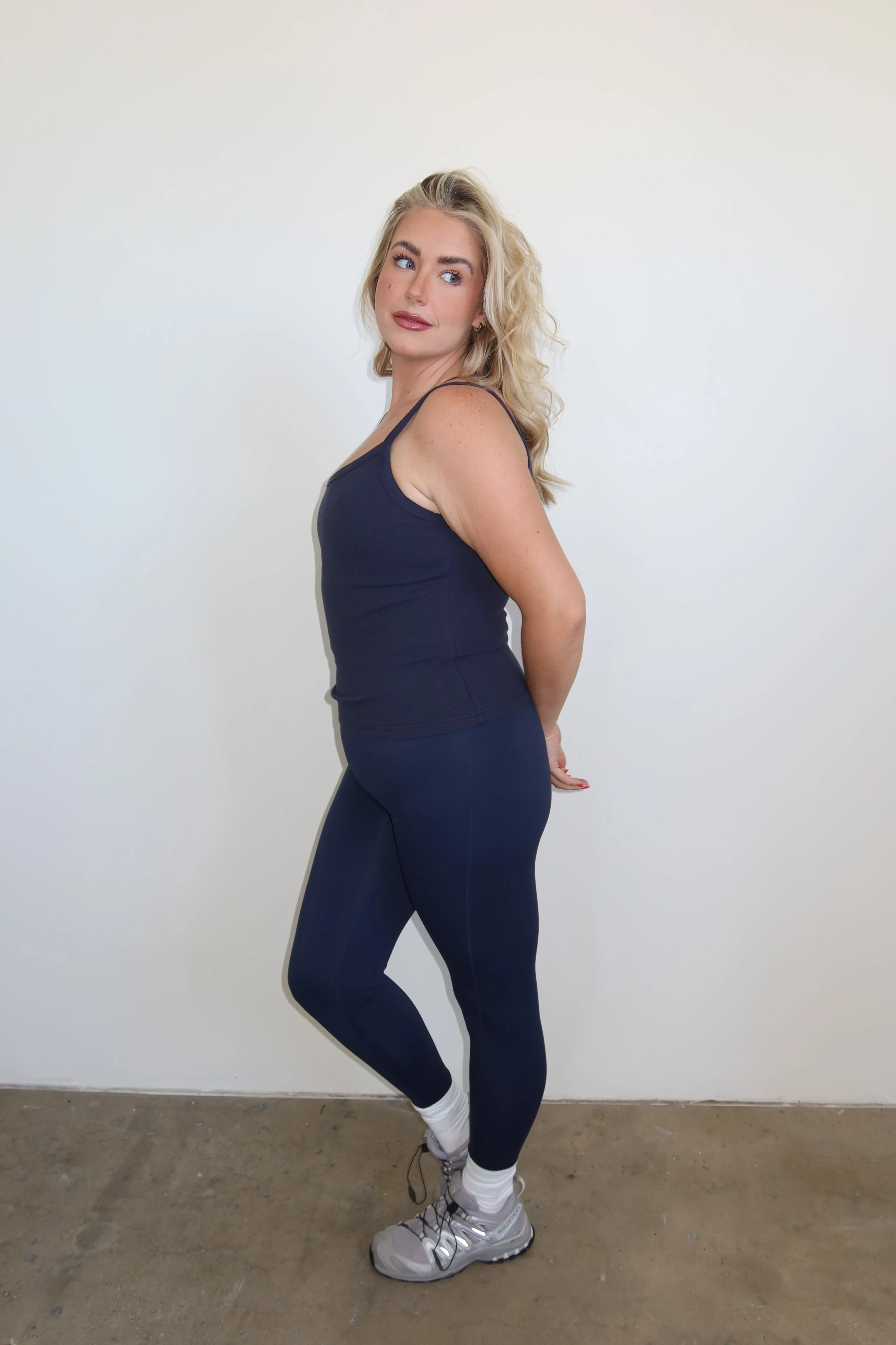 Mini Strap Ribbed Tank