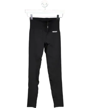 Misaga Seamless Recycled Leggings Black UK XS