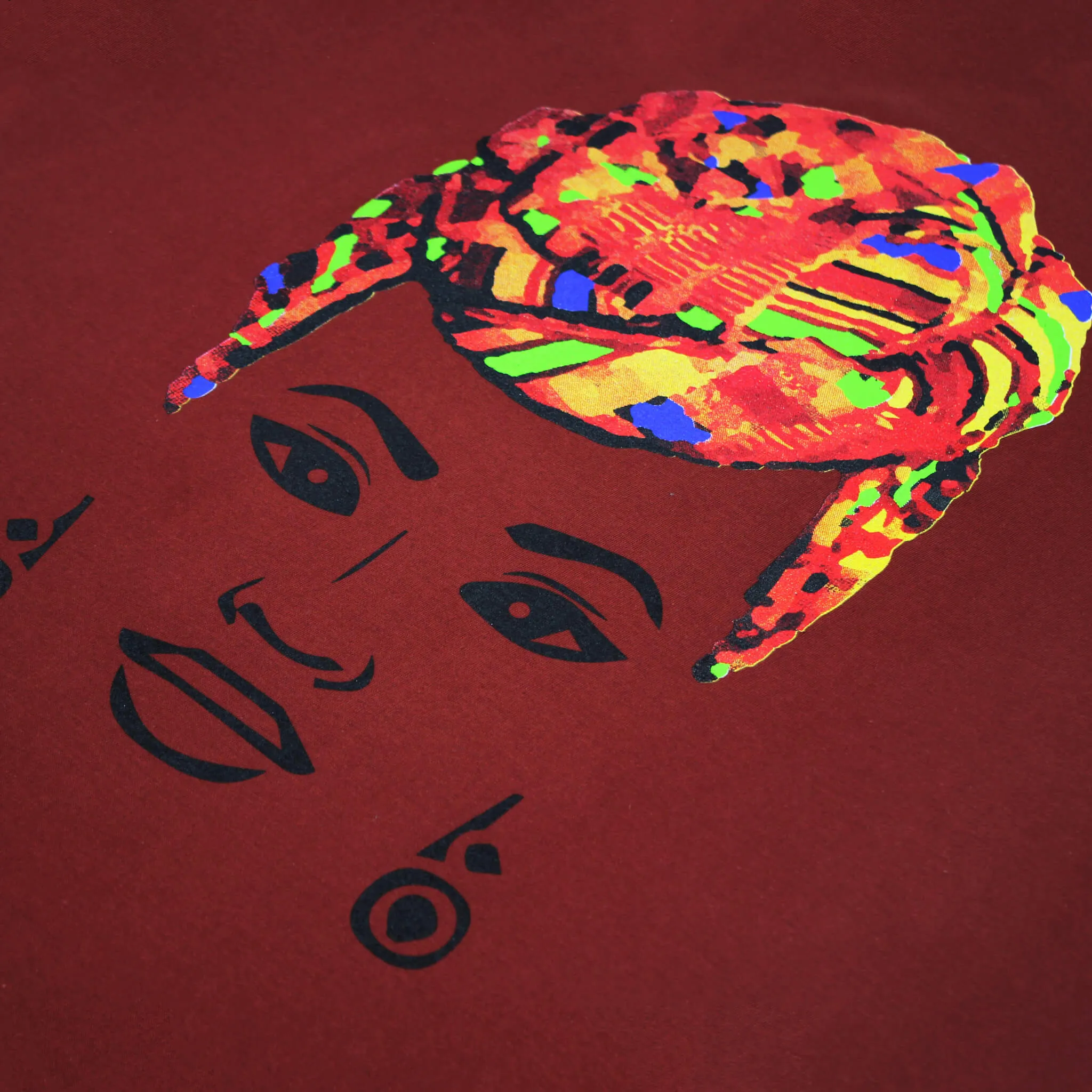 MISS AFRICA WITH TRADITIONAL WEDDING HEAD WRAP (UNISEX SHORT SLEEVE T-SHIRT)