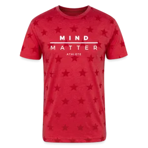 MM Athlete - Unisex Adult Star Printed T-Shirt