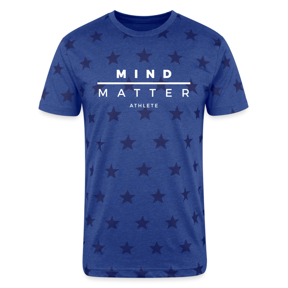 MM Athlete - Unisex Adult Star Printed T-Shirt