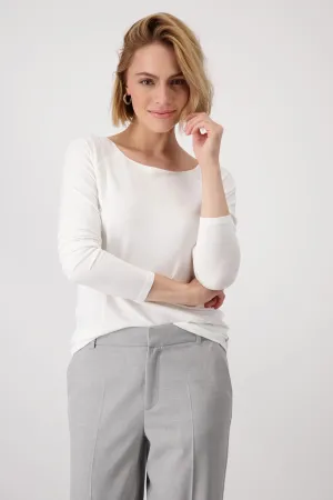 Monari Long sleeve Basic T-shirt 808653