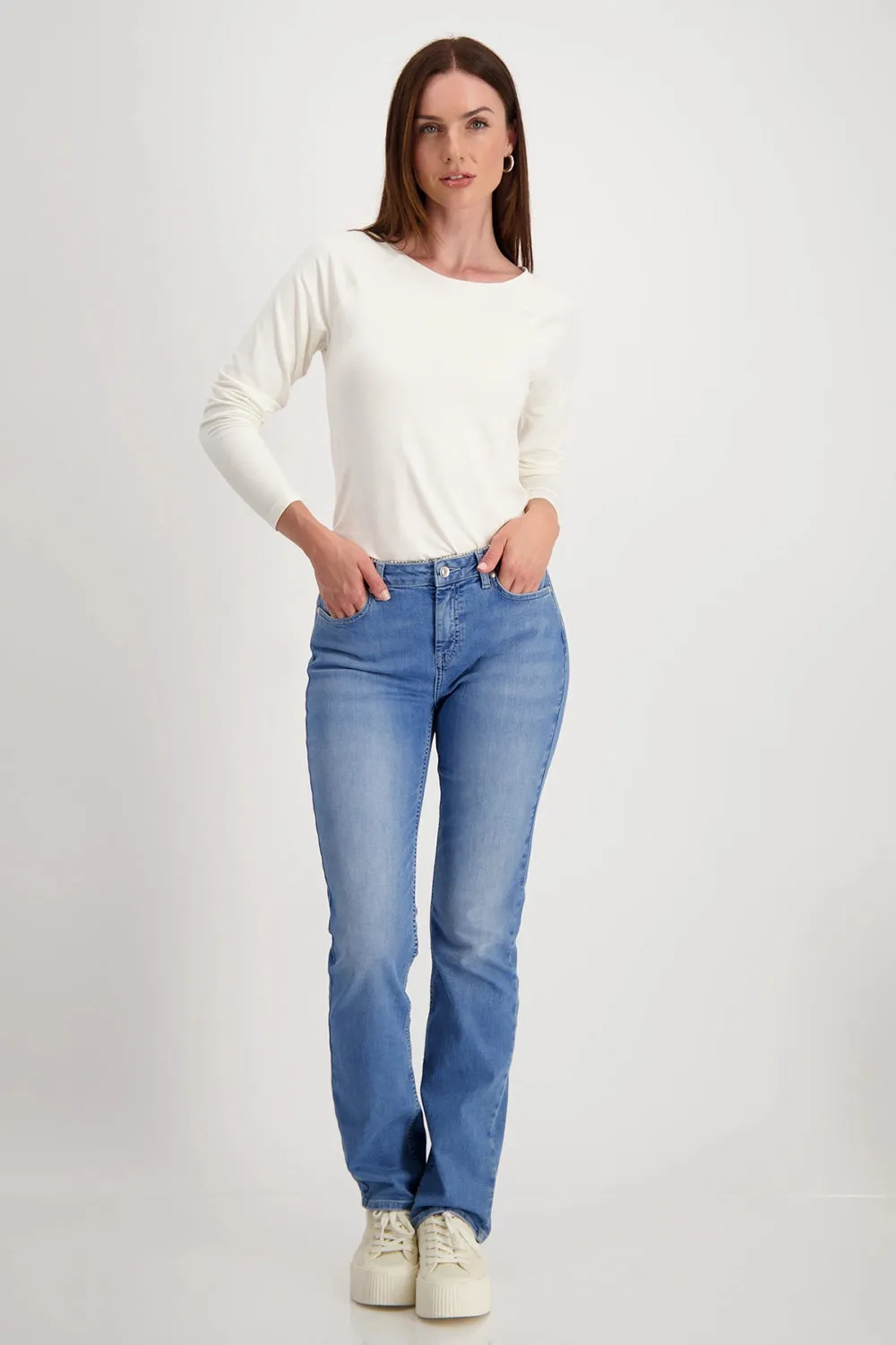 Monari Long sleeve Basic T-shirt 808653
