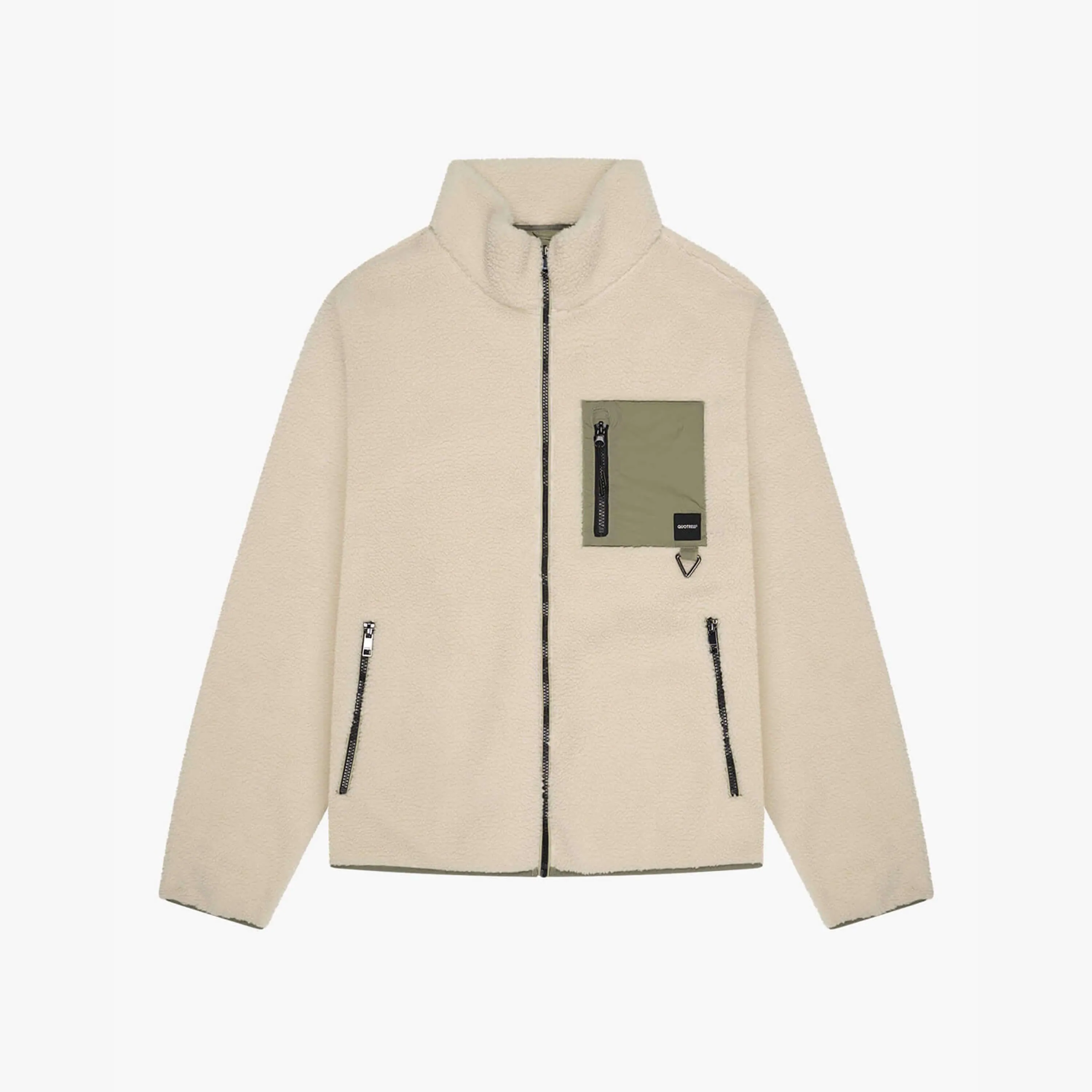 MONTAGNE ZIP JACKET | OFF WHITE/FADED OLIV
