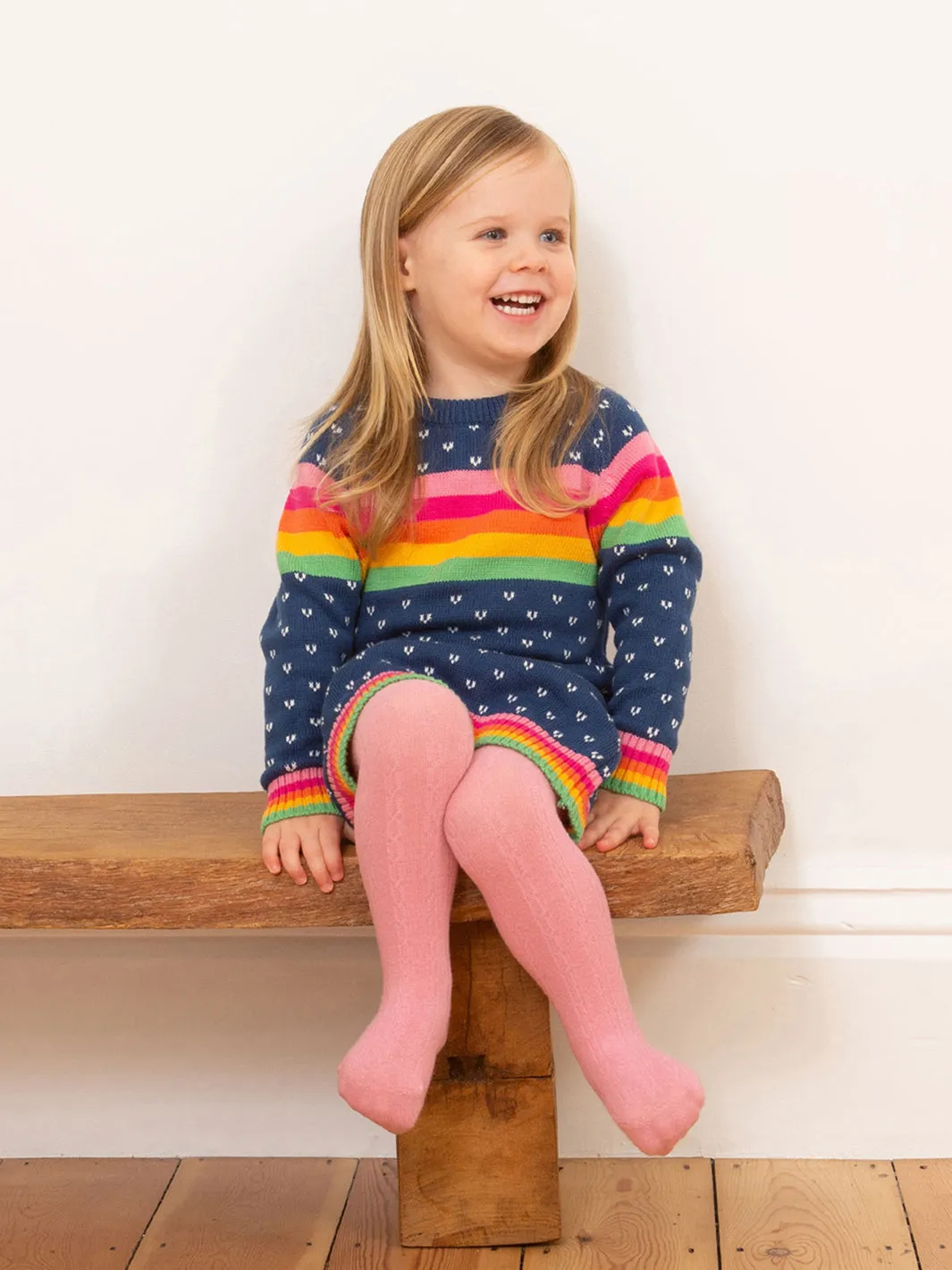 Moonbow knit dress