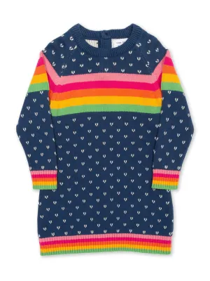 Moonbow knit dress