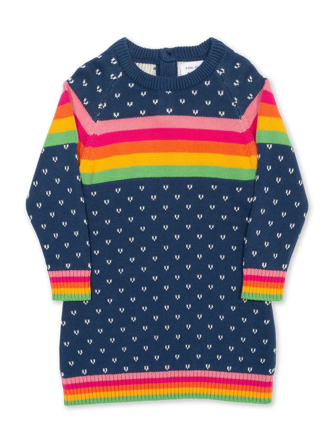 Moonbow knit dress