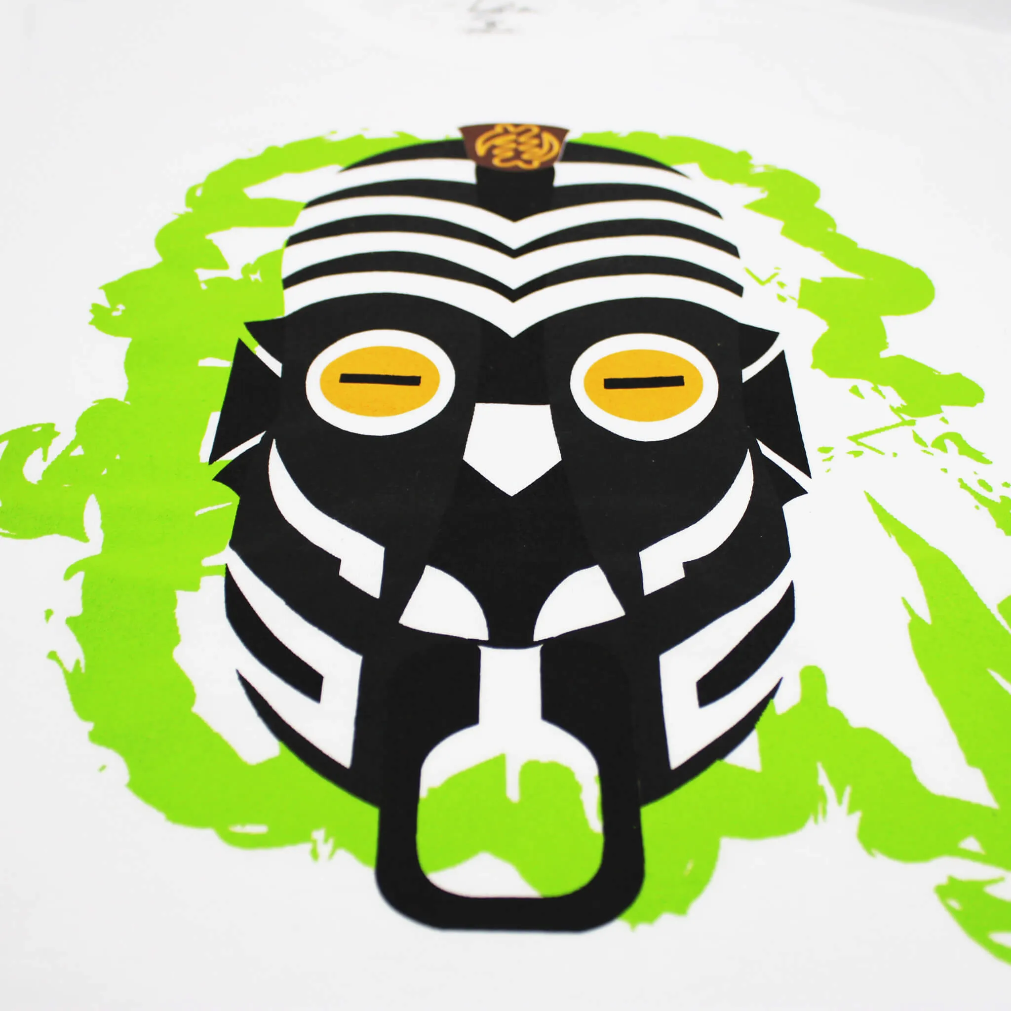 MOSHUPA MMANAANA SMOKE WARRIOR MASK (UNISEX SHORT SLEEVE T-SHIRT)