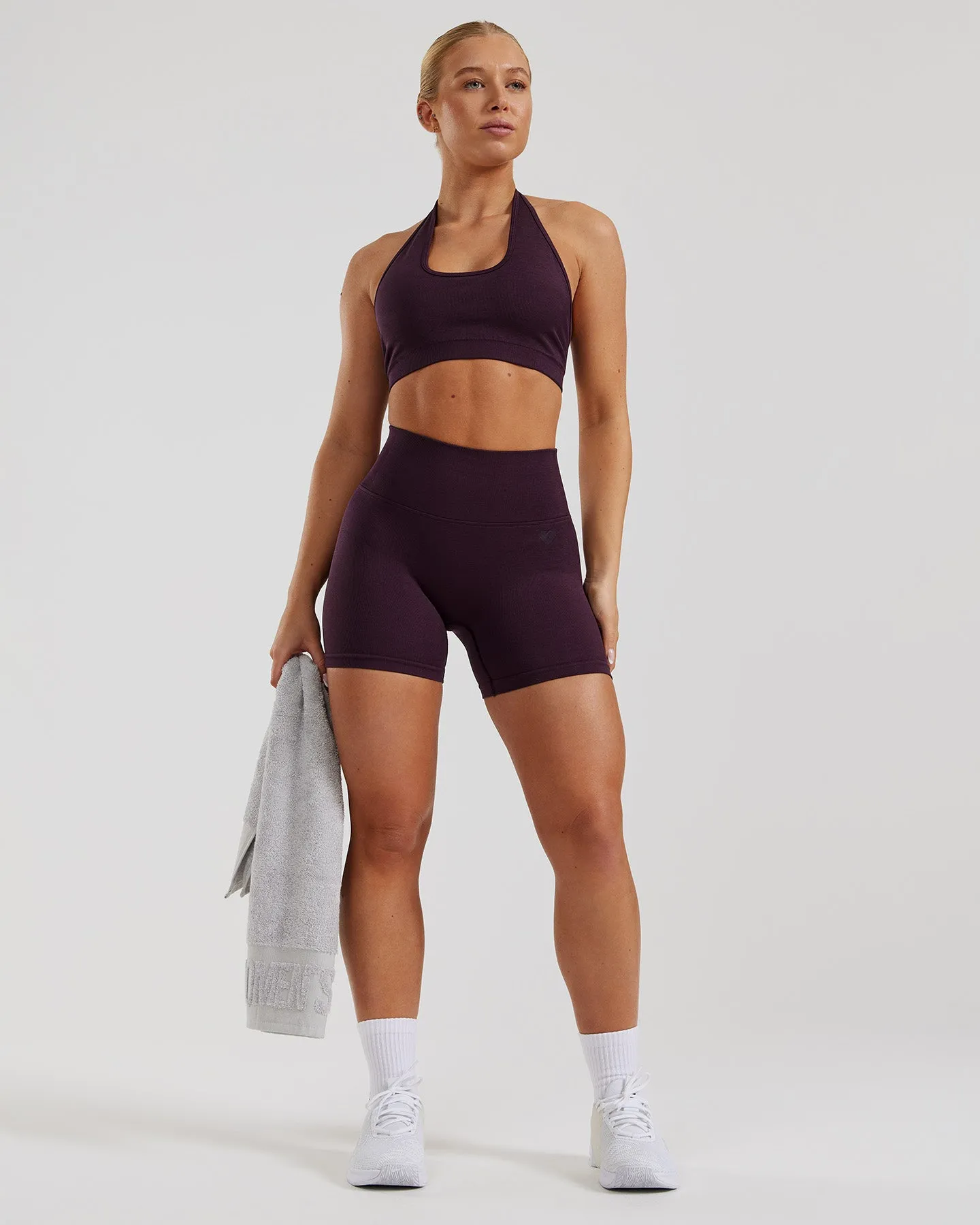 Motion Seamless Shorts | Midnight Plum
