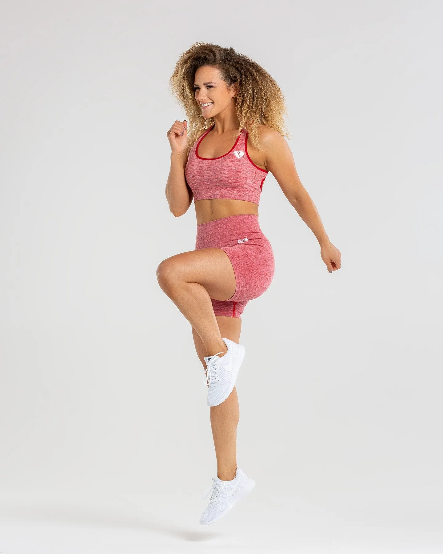 Move Seamless Shorts | Red Marl