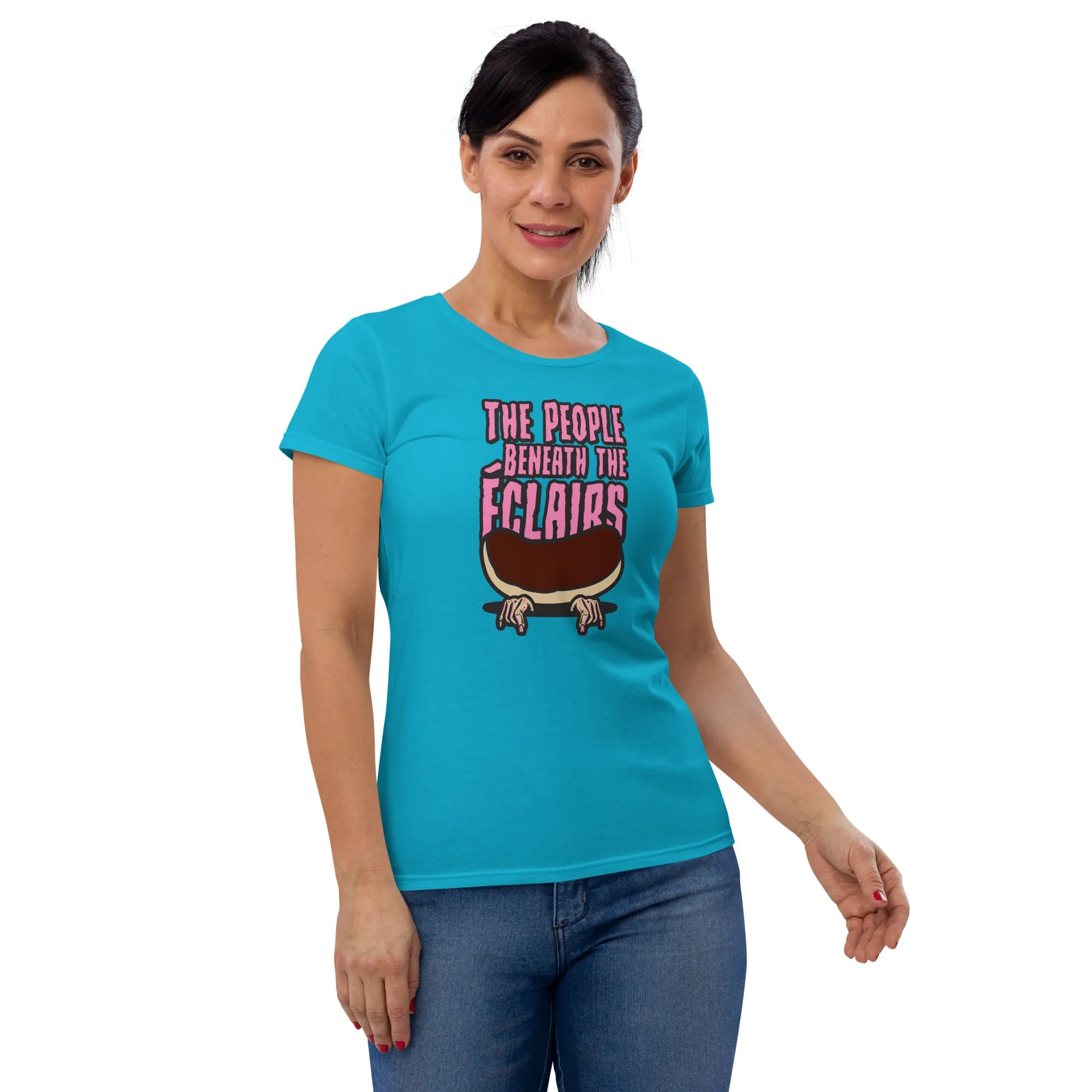 Movie The Food™ "The People Beneath The Eclairs" Women's T-Shirt