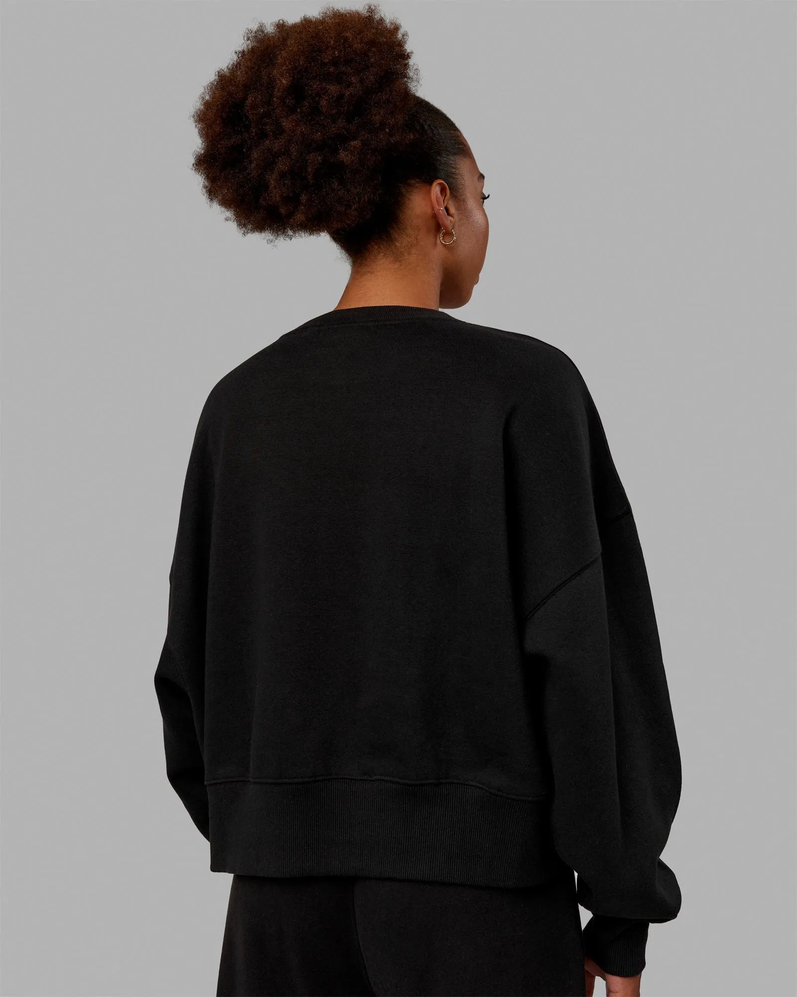 MVP Oversized Sweater - Black-Black