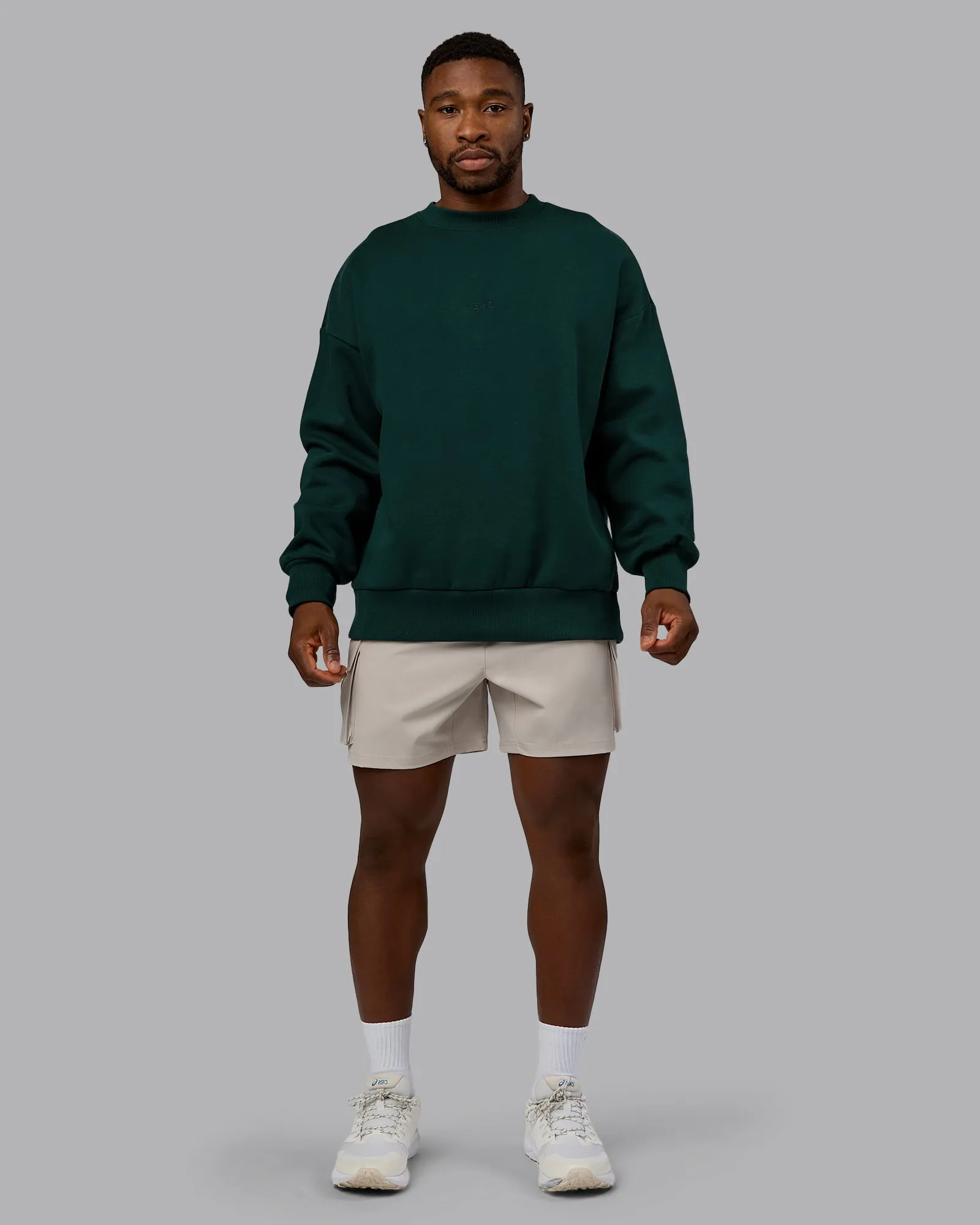 MVP Oversized Sweater - Dark Moss