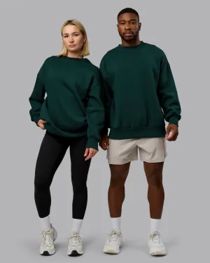MVP Oversized Sweater - Dark Moss