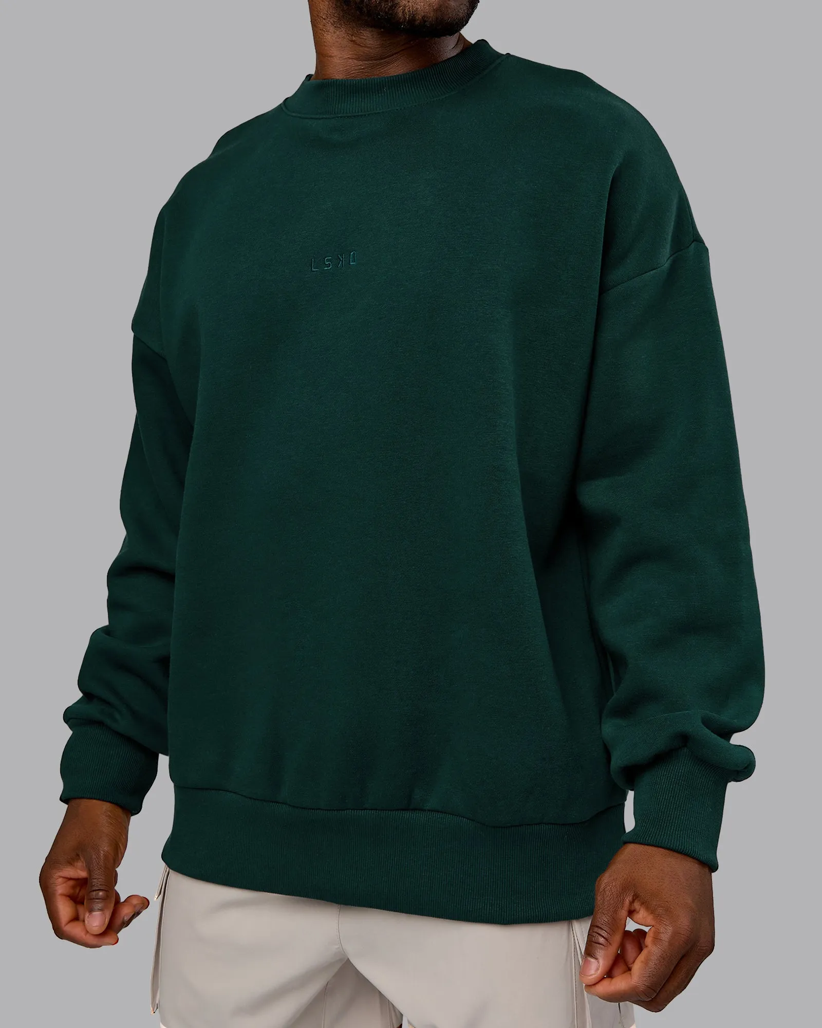 MVP Oversized Sweater - Dark Moss