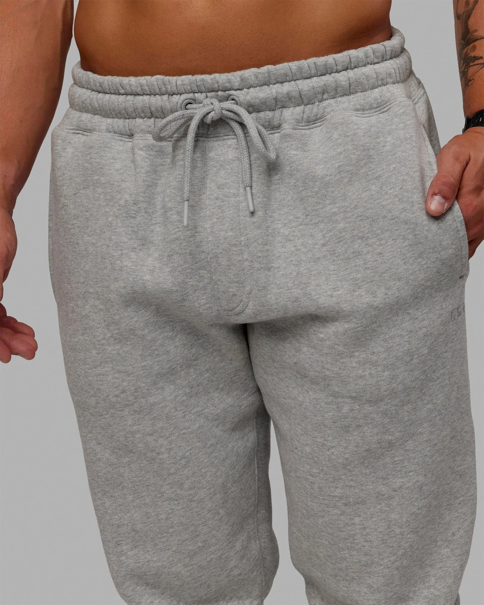 MVP Track Pant - Lt Grey Marl