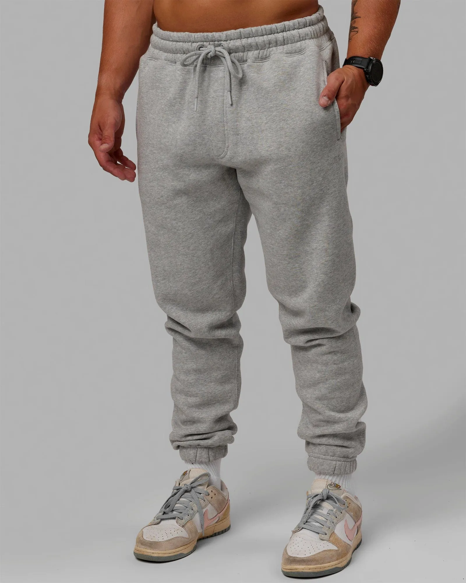 MVP Track Pant - Lt Grey Marl