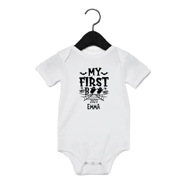 My First BOO Baby bodysuit sleepsuit