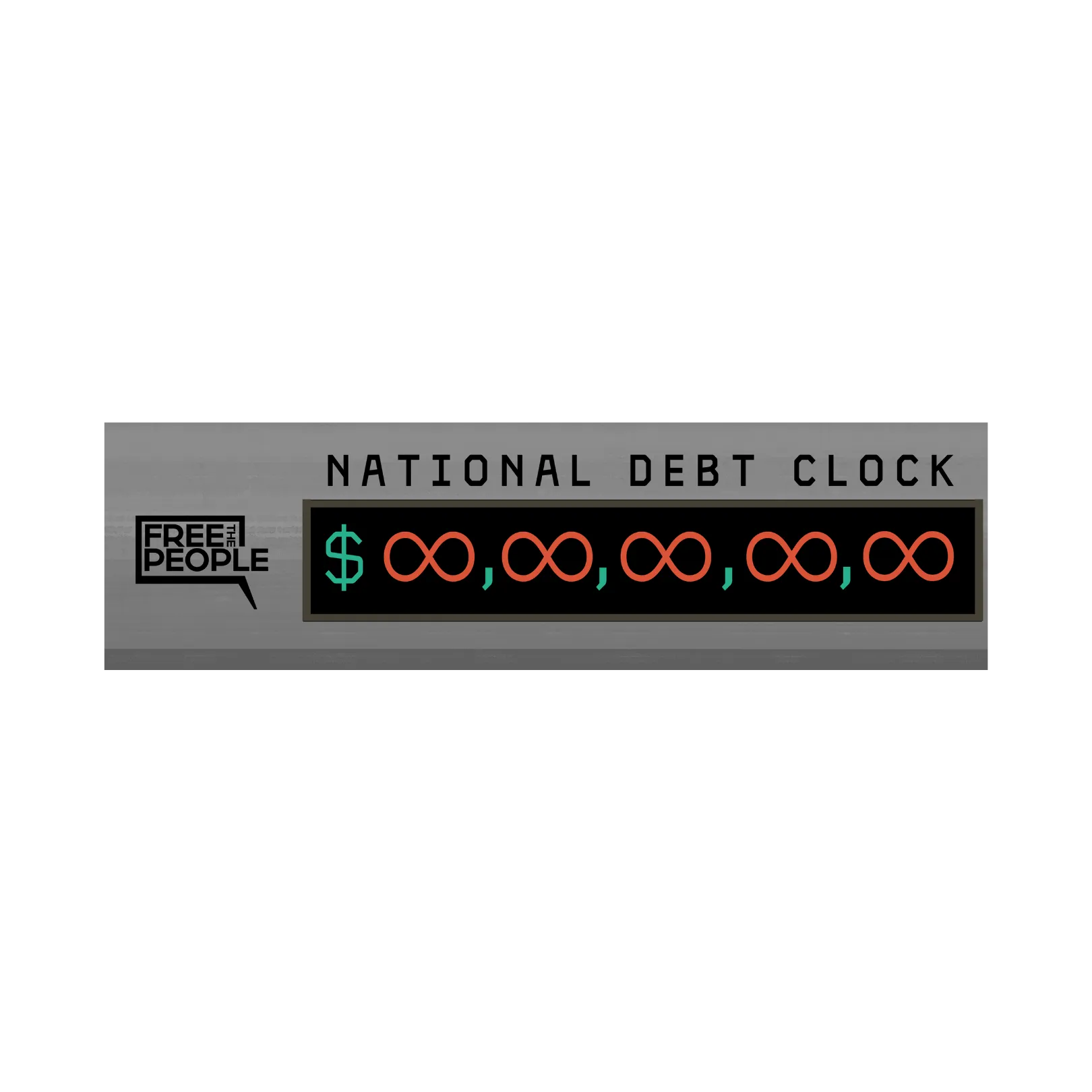 National Debt Clock | Women's Tee