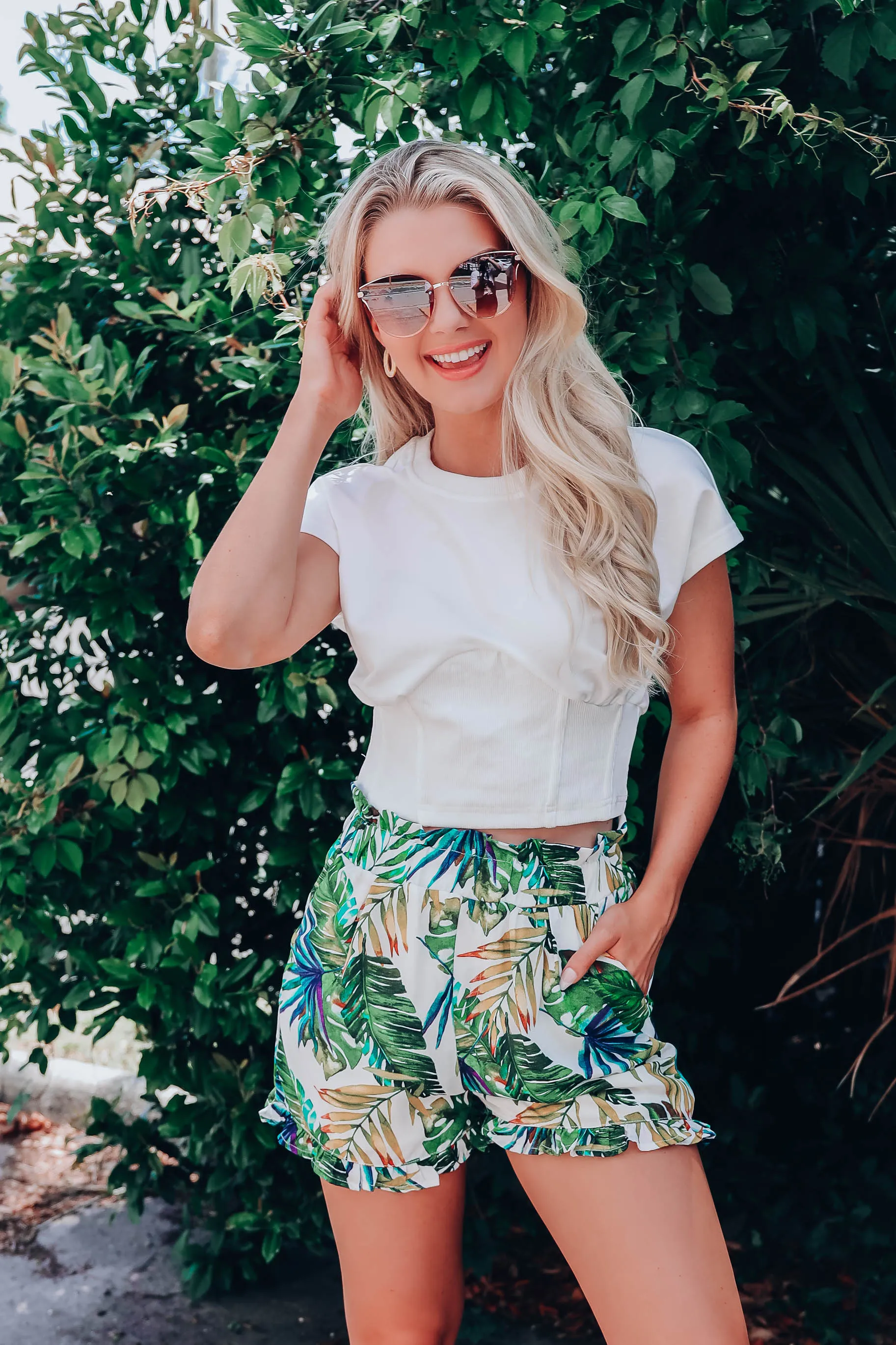 Naturally Sweet Crop Top - Ivory