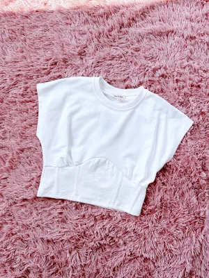Naturally Sweet Crop Top - Ivory