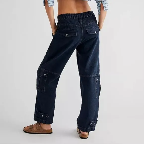 New Free People We The Free Marx Slouchy Cargo Jeans