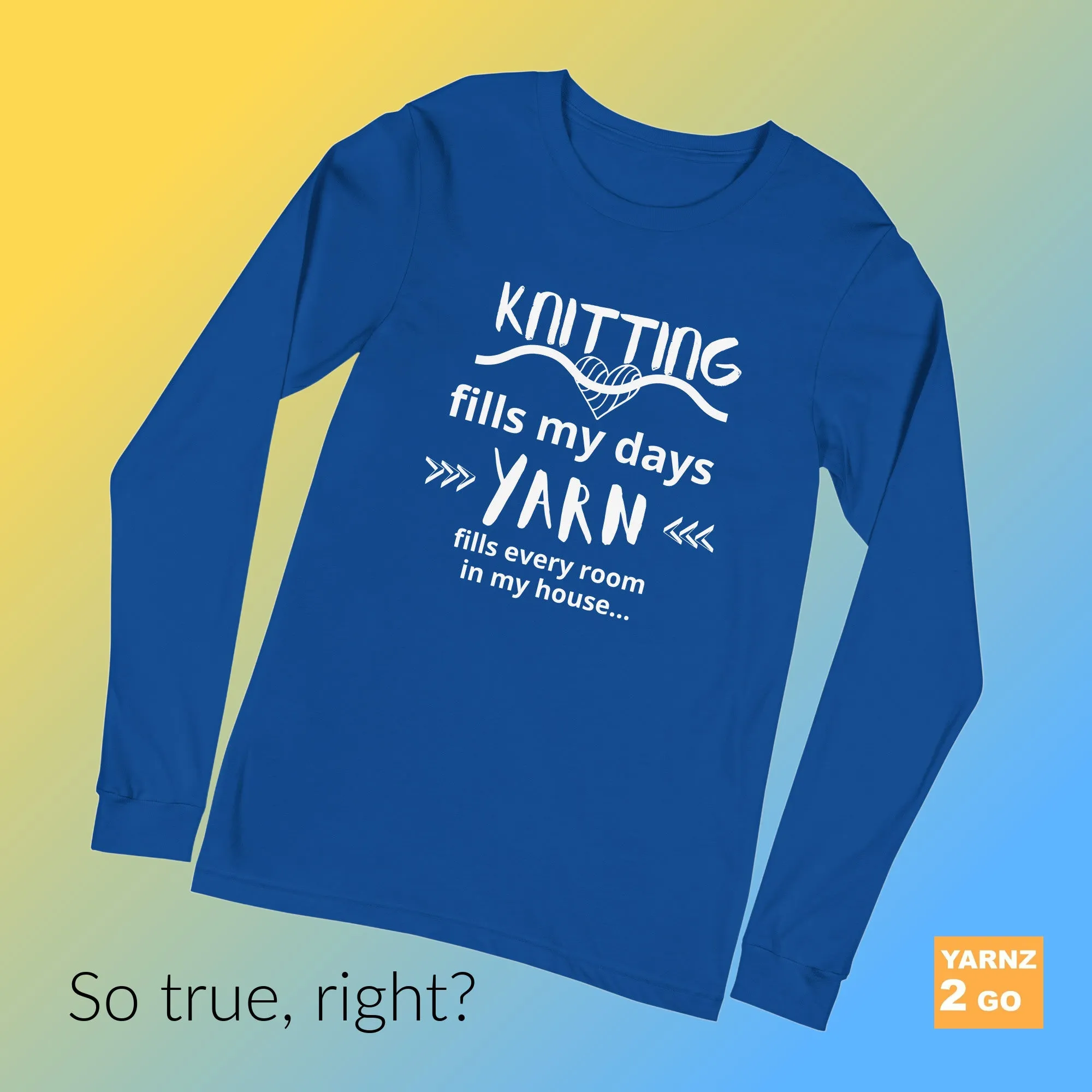 NEW! Knitting fills my days.....