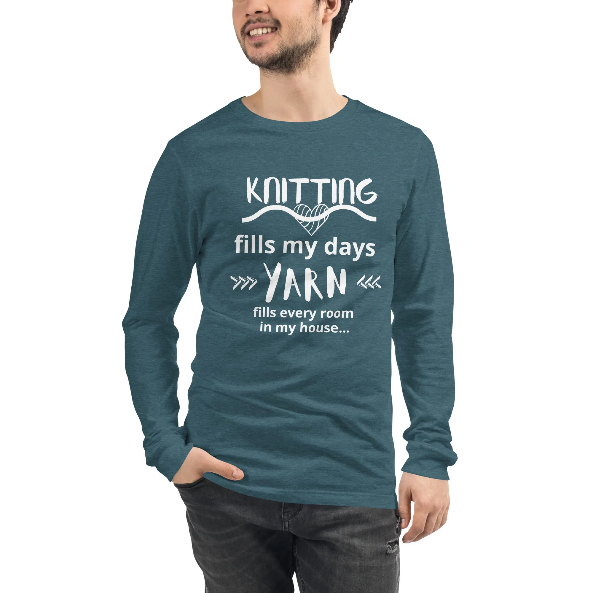 NEW! Knitting fills my days.....