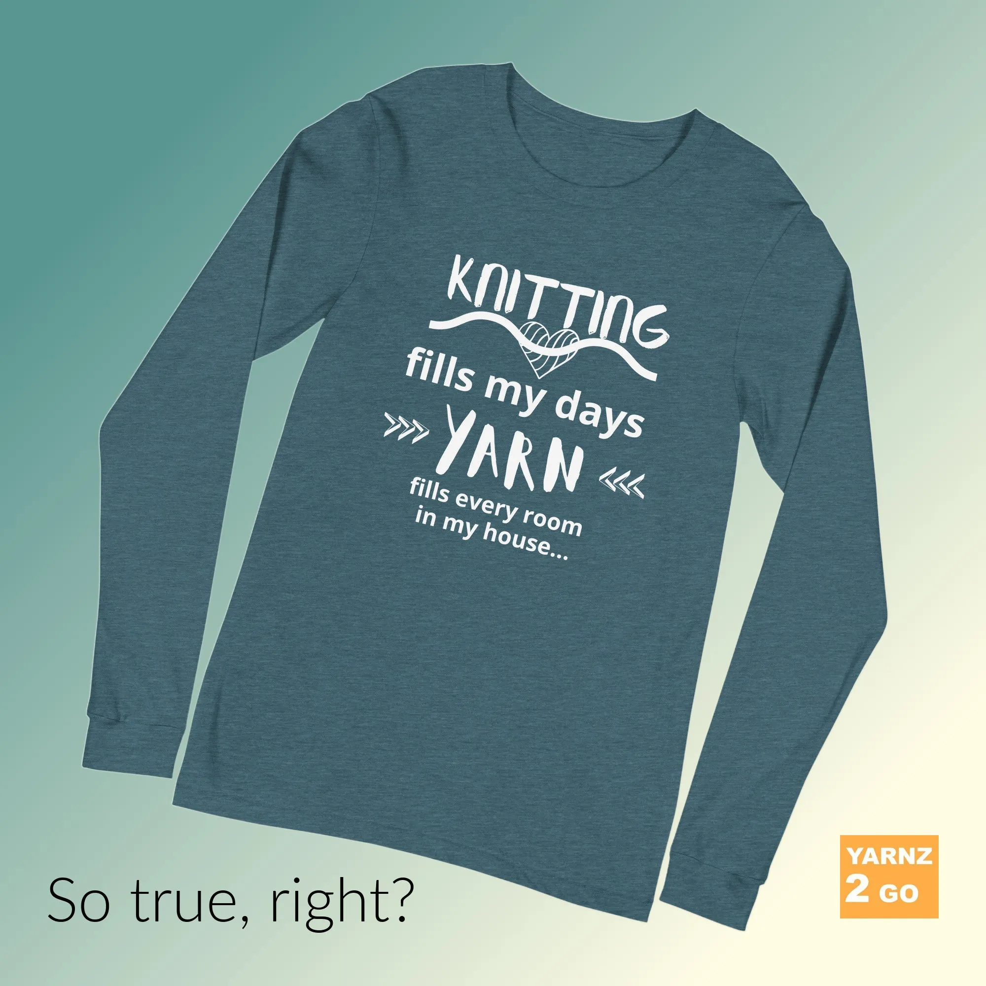 NEW! Knitting fills my days.....