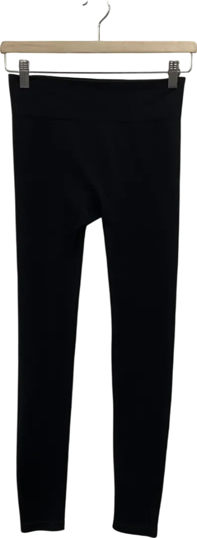 New Look Black Seamless High Waist Leggings UK S