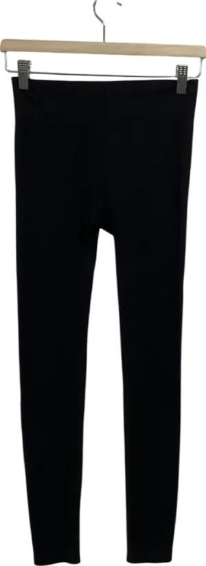 New Look Black Seamless High Waist Leggings UK S