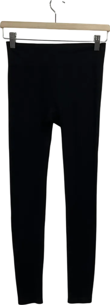 New Look Black Seamless High Waist Leggings UK S