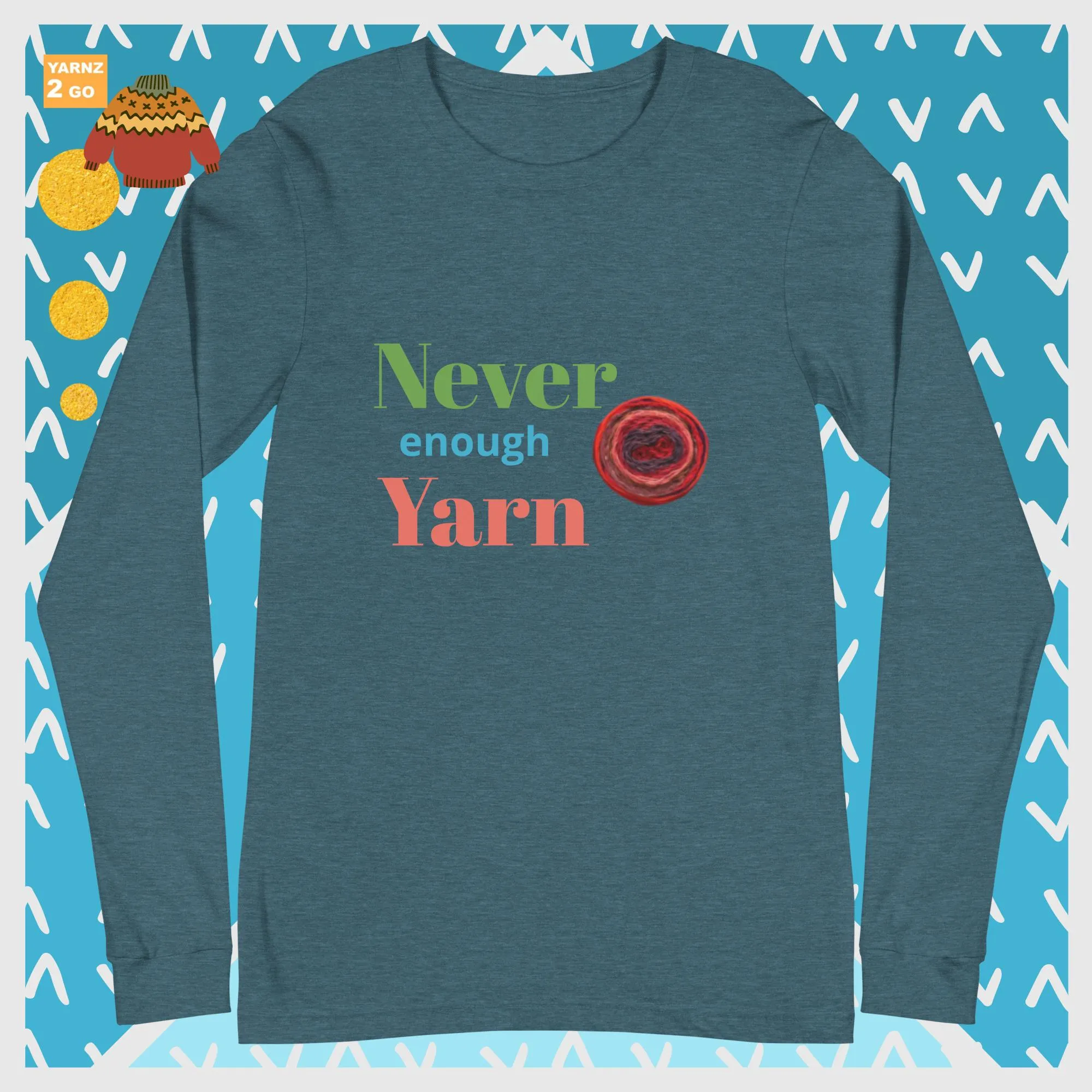 NEW! Never enough yarn tee