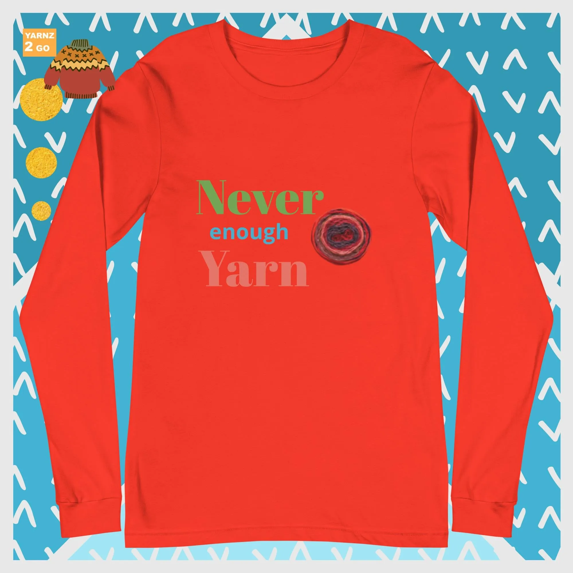 NEW! Never enough yarn tee