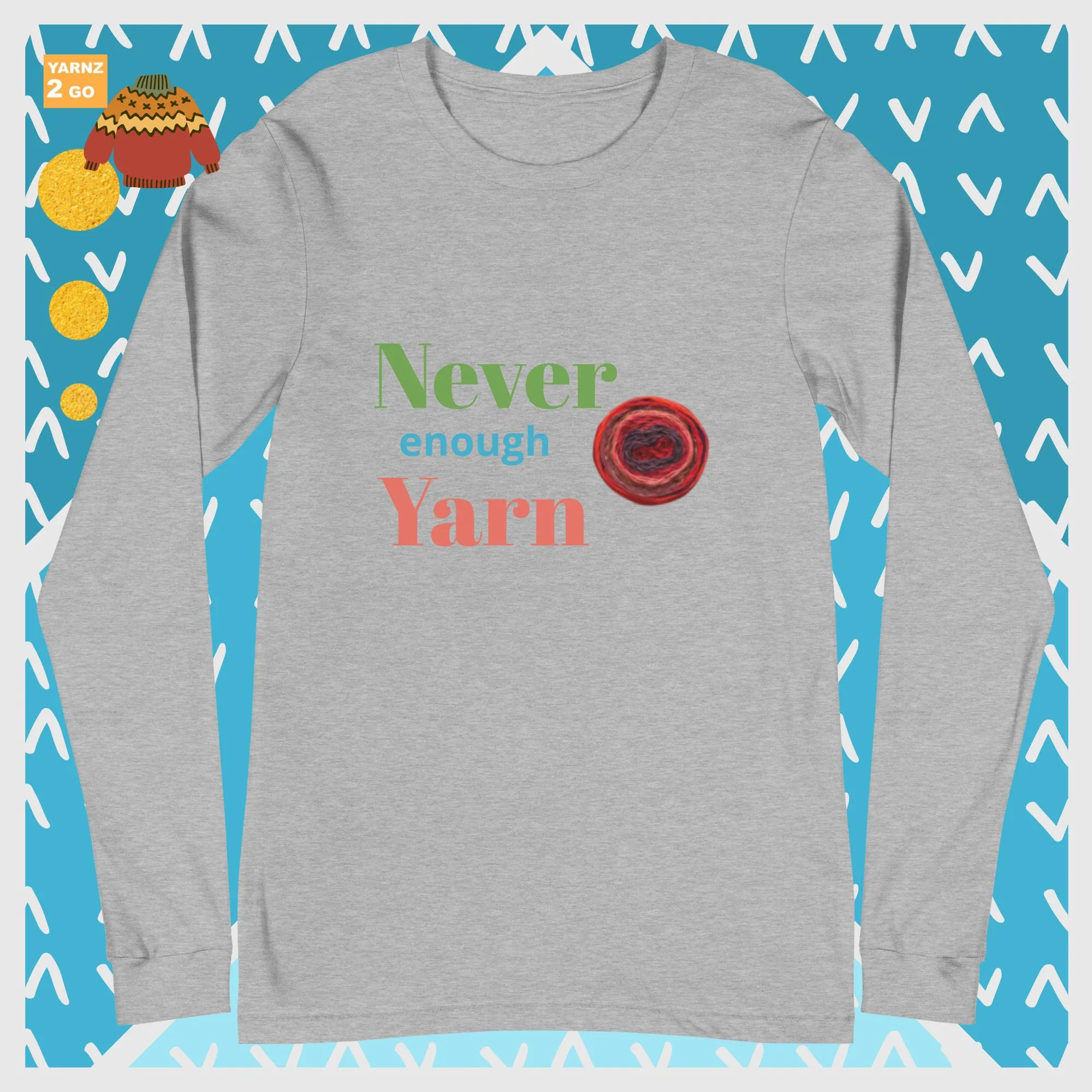 NEW! Never enough yarn tee