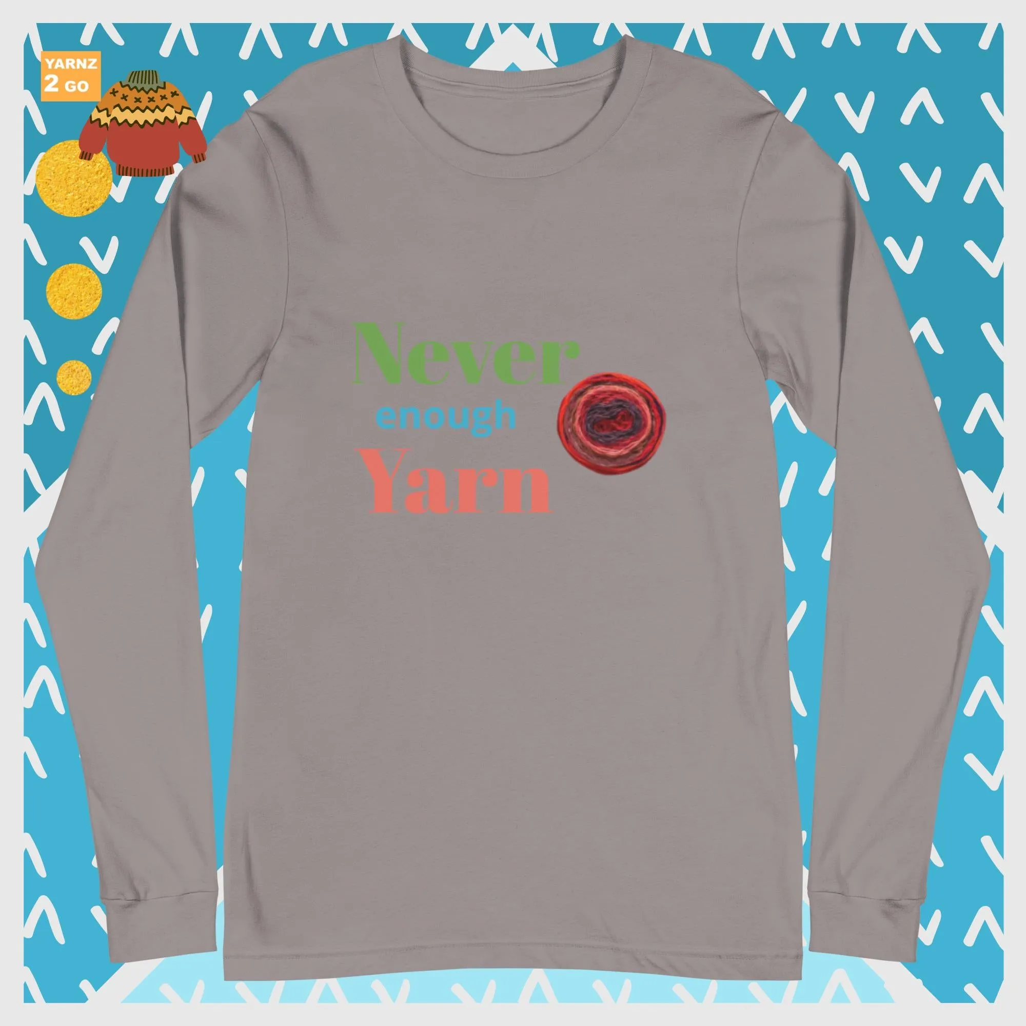 NEW! Never enough yarn tee